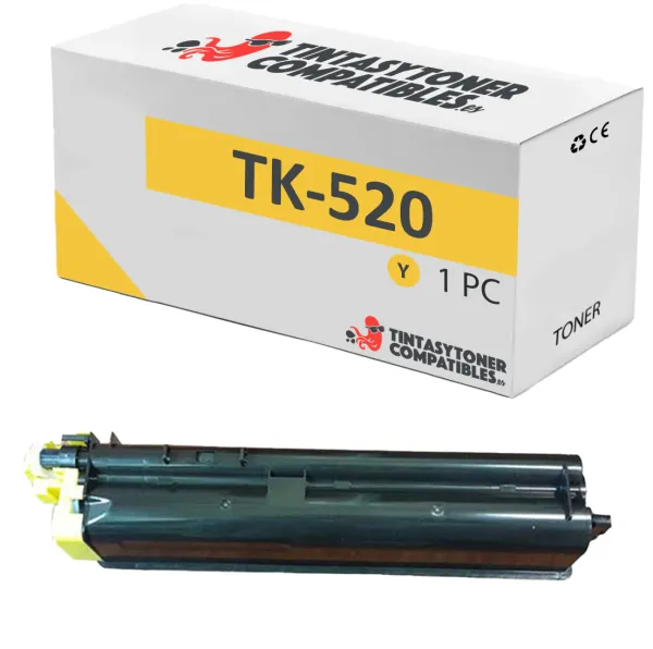 Product Tóner compatible Kyocera 1T02HJAEU0 Amarillo · 4.000 páginas Image