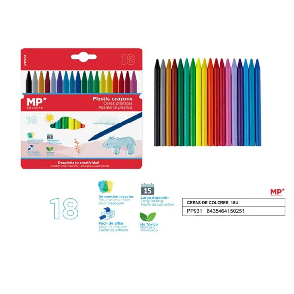 Product CERA PLASTICA KIDS 18U MP Image