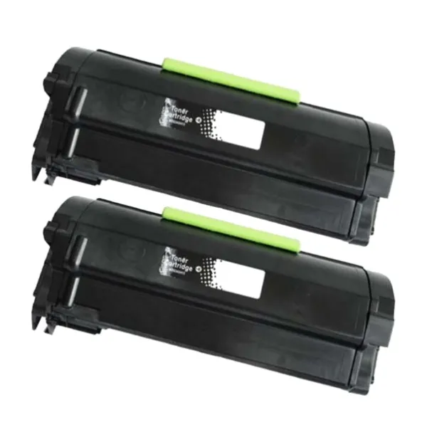 Product Compatible Pack 2x Lexmark MX310 / MX410 / MX510 / MX511 / MX611 Negro Image