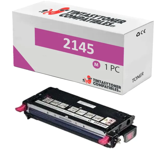 Produto Tóner compatible Dell 593-10370 Magenta · 5.000 páginas Imagem