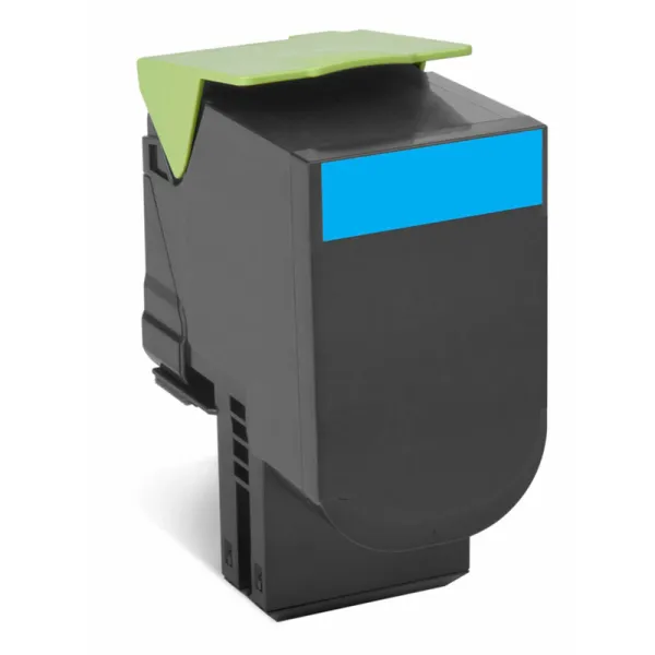 Produto Tóner compatible Lexmark LEXC75B20C Cian · 10.000 páginas Imagem