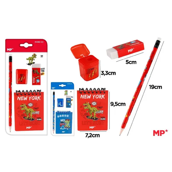 Produto Set de Escritura Decoración Dinosaurios MP Imagem