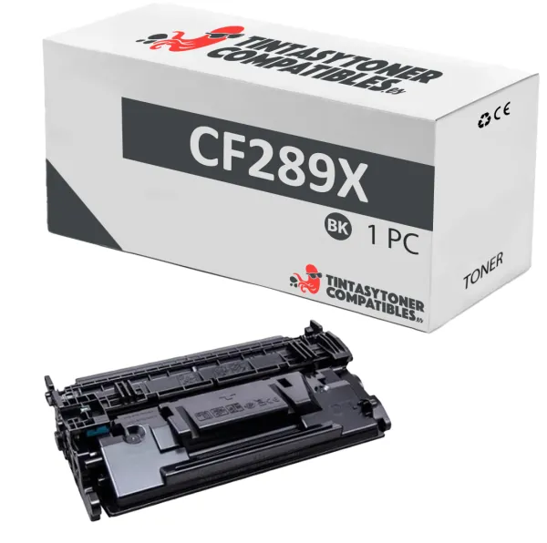 Produto Tóner compatible HP HP-89X Negro · 10.000 páginas Imagem