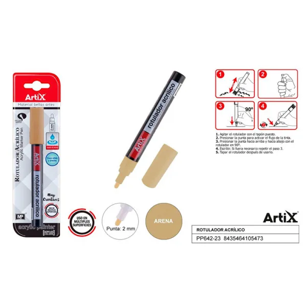 Produto ROTULADOR PINTURA ACRILICA ARENA ARTIX Imagem