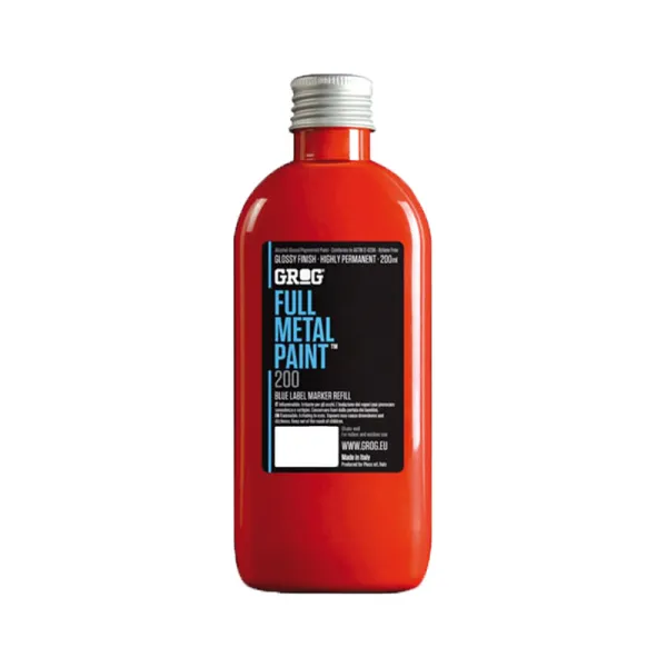 Product GROG Full Metal Paint Bogotà White 200 ml Image