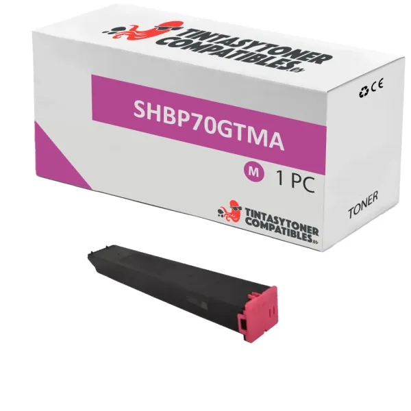 Product Tóner compatible Sharp SHBP70GTMA Magenta · 24.000 páginas Image