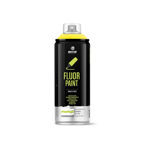 Product Spray MTN Pintura Flúor Amarillo Image