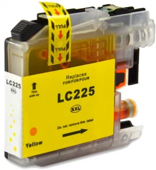 Producto Cartucho de tinta compatible Brother LC225YBP Amarillo · 13 ml Imagen