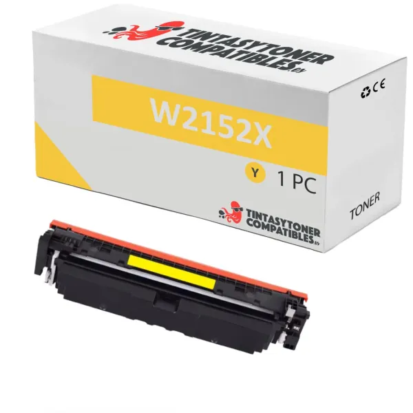 Product Tóner compatible HP HPW2152XY Amarillo · 5.500 páginas Image