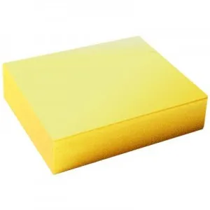Product Q-CONNECT BLOC DE NOTAS ADHESIVAS REPOSICIONABLES 75 X 127 MM AMARILLO 100 HOJAS Image