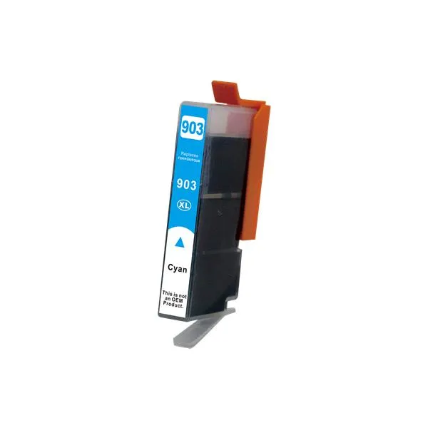 Producto Cartucho de tinta compatible HP T6M03AE Cian · 14 ml Imagen