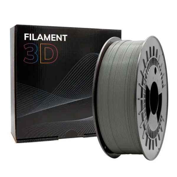 Producto Filamento 3D - PLA MATE - Color: Gris Oscuro - 1.75 mm / 1 kg Imagen