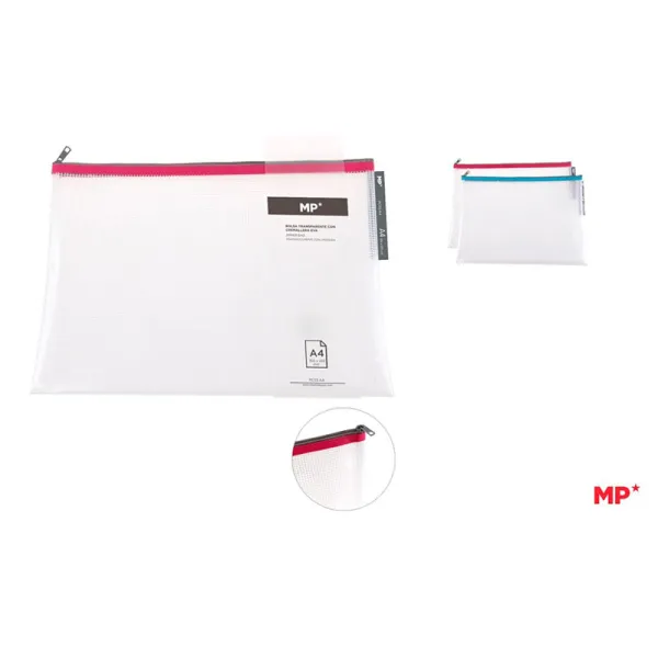 Product Bolsa A4 Transparente Eva con Cierre Cremallera Image