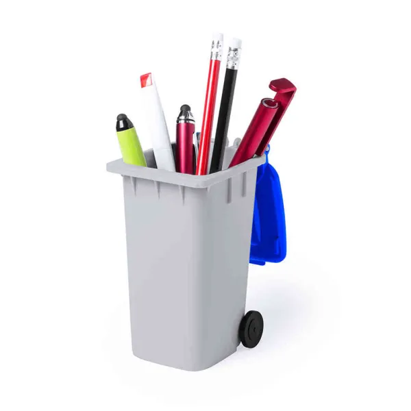 Product Lapicero Contenedor con Ruedas Gris Image