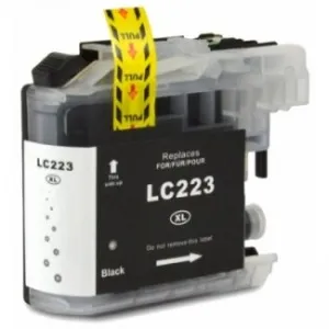 Product Cartucho de tinta compatible Brother LC223BKBP Negro · 20 ml Image