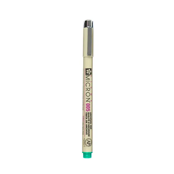 Product Rotulador Sakura Pigma Micron Verde 0,20mm Image