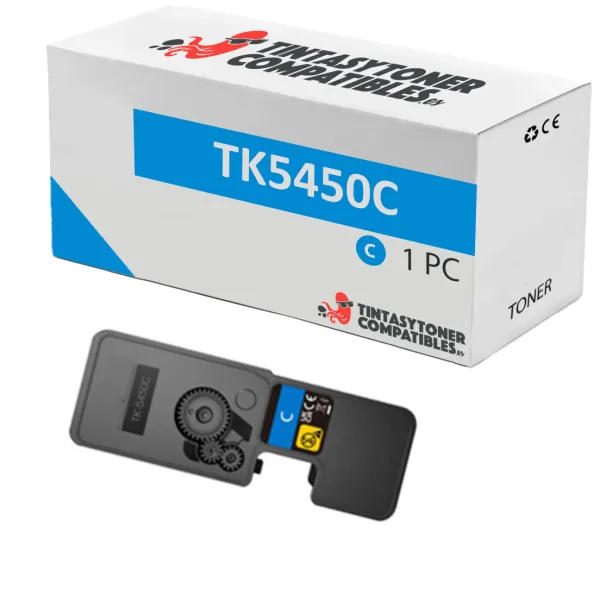 Produto Tóner compatible Kyocera 1T0C0DCNL0 Cian · 3.200 páginas Imagem