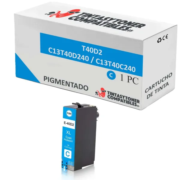 Produto Cartucho de tinta compatible Epson C13T40D240 · 56 ml Imagem