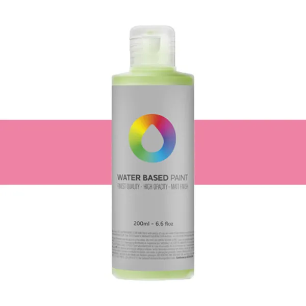Product MTN Water Based Paint Quinacridone Rose 200 ml Image