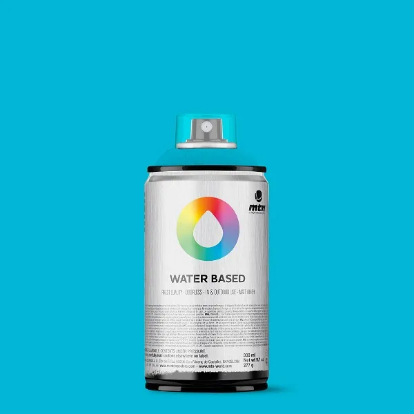 Produto Spray de Pintura MTN Water Based Azul Fiji (300 ml) Imagem