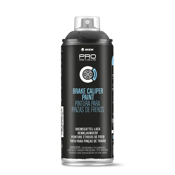 Product Spray MTN PRO Pintura Pinzas de Freno Negro Brillante Image