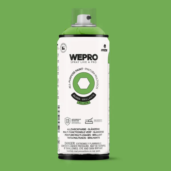 Product Spray MTN WEPRO Solvent Brillante VERDE FIONA - RAL 6018 Image