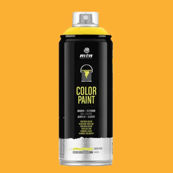 Product Spray MTN PRO RAL Acrílico R-1028 Amarillo Melón Image