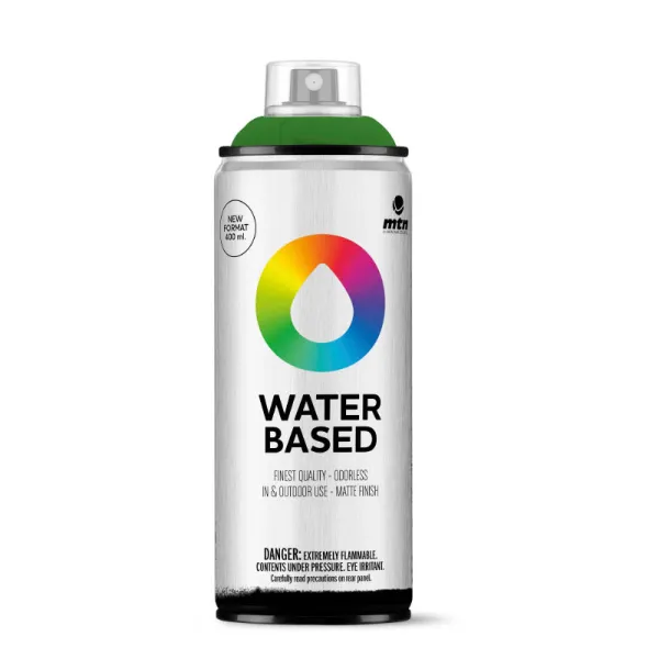 Producto Spray de Pintura MTN Water Based Verde Serengueti (400 ml) Imagen
