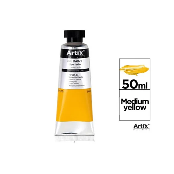 Producto Pintura al Óleo Expert Amarillo Medio 50ml Imagen