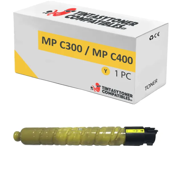 Product Tóner compatible Ricoh 841553 Amarillo · 10.000 páginas Image