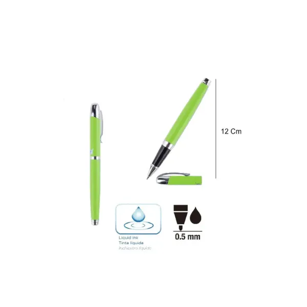 Produto Bolígrafo Roller Elegant 0.5mm Verde Claro Imagem