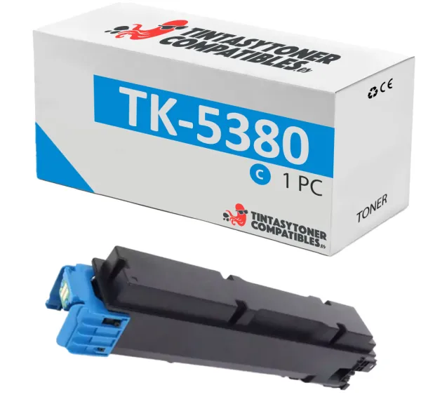 Product Tóner compatible Kyocera 1T02Z0CNL0 Cian · 10.000 páginas Image