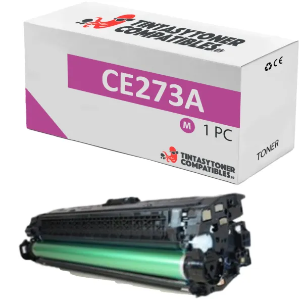 Producto Tóner compatible HP CE273A Magenta · 15.000 páginas Imagen