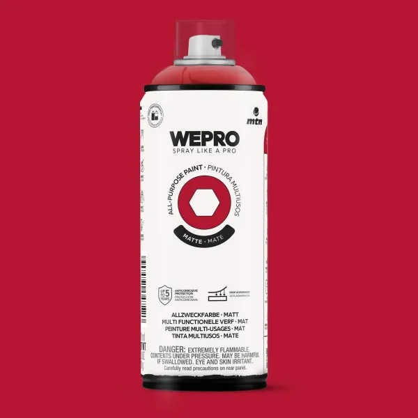 Producto Spray MTN WEPRO Solvent Mate ROJO TANGO Imagen