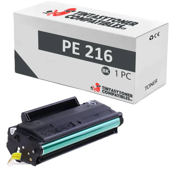 Producto Tóner compatible Pantum PC-PA216 Negro · 1.600 páginas Imagen