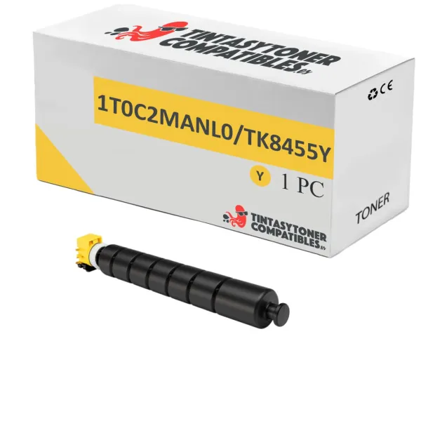 Producto Tóner compatible Kyocera 1T0C2MANL0 Amarillo · 12.000 páginas Imagen