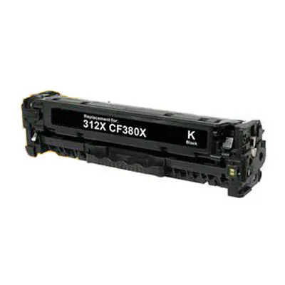Producto Tóner compatible HP CF380X Negro · 4.400 páginas Imagen