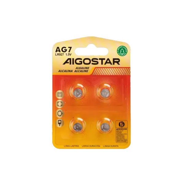 Product Pila de Botón AG7 LR927 de 1,5 V 4 Uds. Image