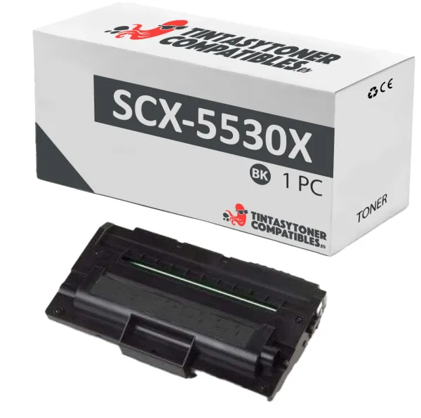 Produto Tóner compatible Samsung SCX-D5530B Negro · 8.000 páginas Imagem
