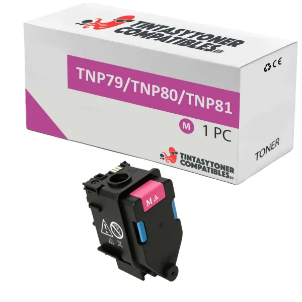 Product Tóner compatible Konica Minolta AAJW351 Magenta · 9.000 páginas Image