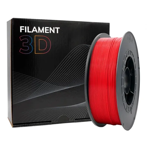 Produto Filamento 3D - PLA - Color: Rojo - 1.75 mm / 1 kg Imagem