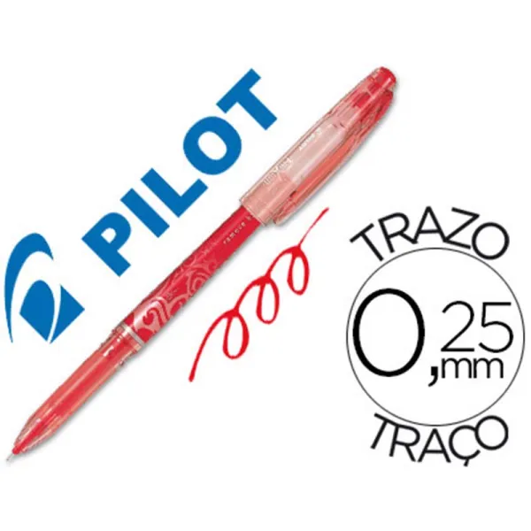 Product Pilot Bolígrafo de Gel Borrable Frixion Point Rojo Image