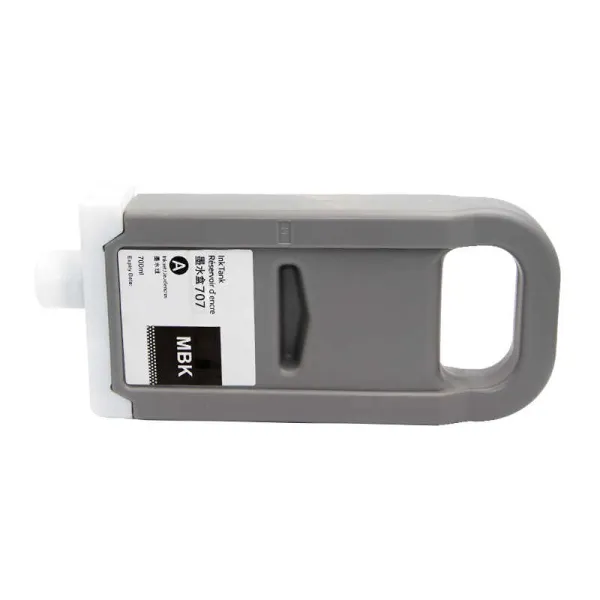 Product Cartucho de tinta compatible Canon PFI707MBK · 700 ml Image
