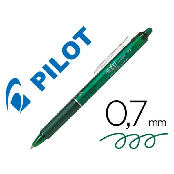 Produto PILOT FRIXION CLICKER BORRABLE 0,7MM VERDE Imagem