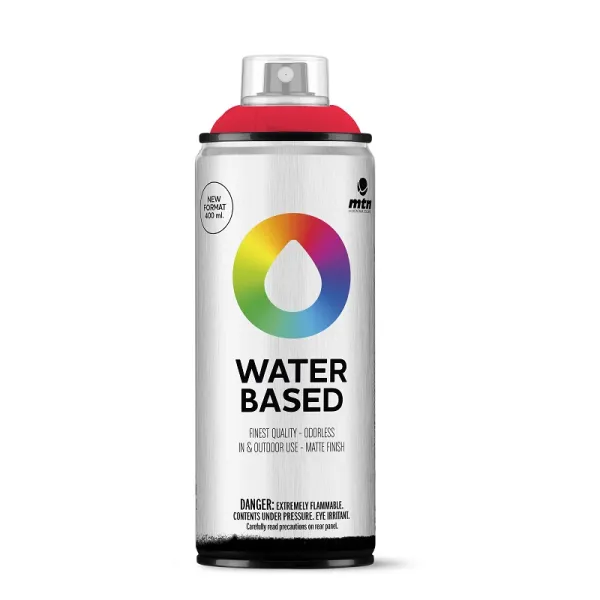 Producto Spray de Pintura MTN Water Based Fluorescente Rojo (400 ml) Imagen
