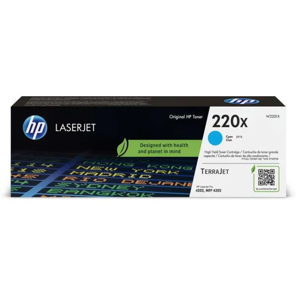 Product HP W2201X Cyan Original Image