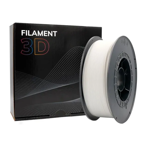 Producto Filamento 3D - PLA - Color: Blanco - 2.85 mm / 1 kg Imagen