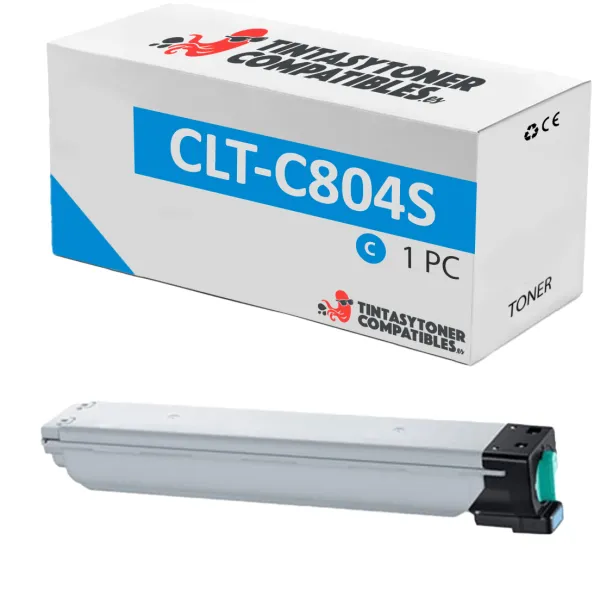 Product Tóner compatible Samsung SS546A Cian · 15.000 páginas Image