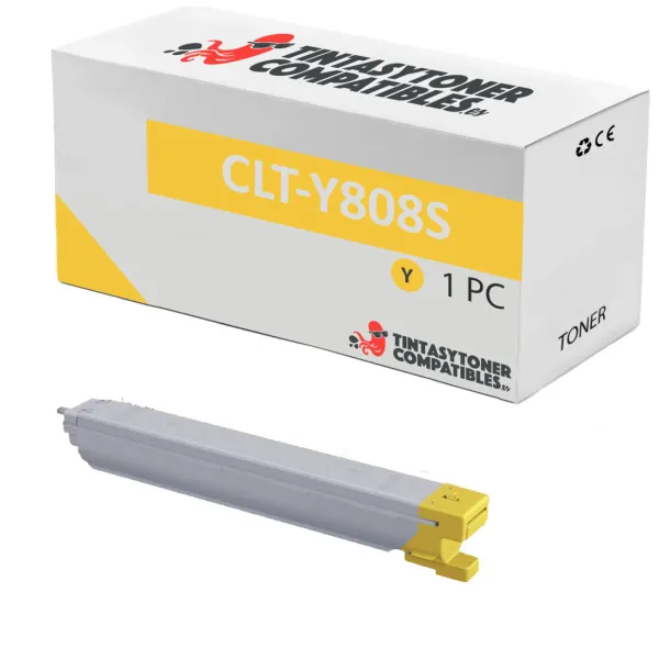 Produto Tóner compatible Samsung SS735A Amarillo · 20.000 páginas Imagem