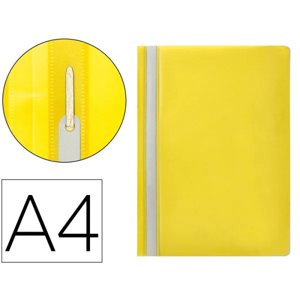 Produto Carpeta Dossier Fastener Plastico A4 Amarilla Q-Connect Imagem